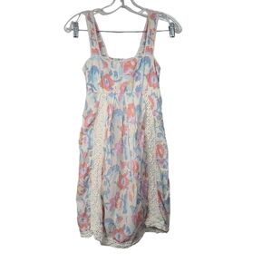 Red Camel Printed Girls Dress 16